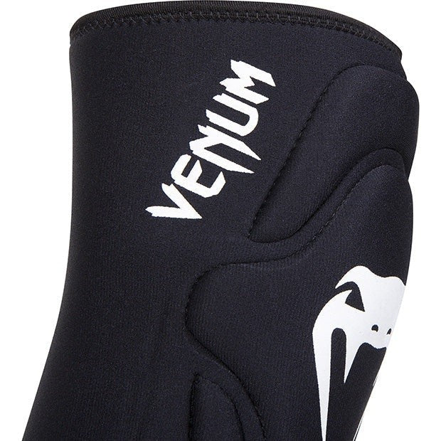 Venum Kontact Lycra - Gelinės Kelių Apsaugos - Juoda/Balta