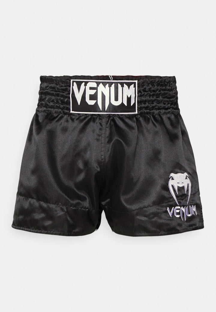 Venum Muay Thai Classic šortai - juoda/balta