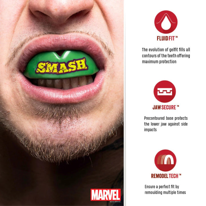 "Marvel" dantų apsauga Hulk smash