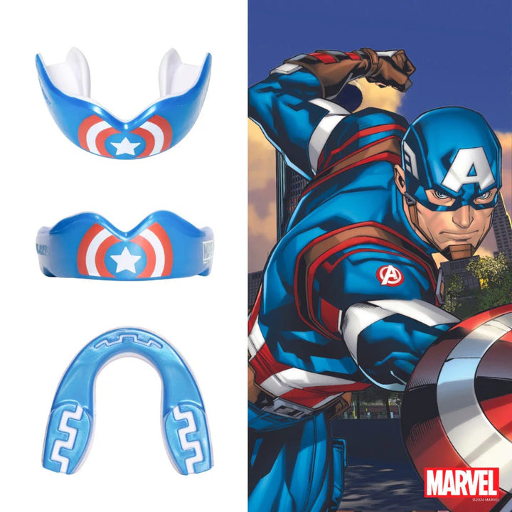 "Marvel" dantų apsauga Kapitonas Amerika