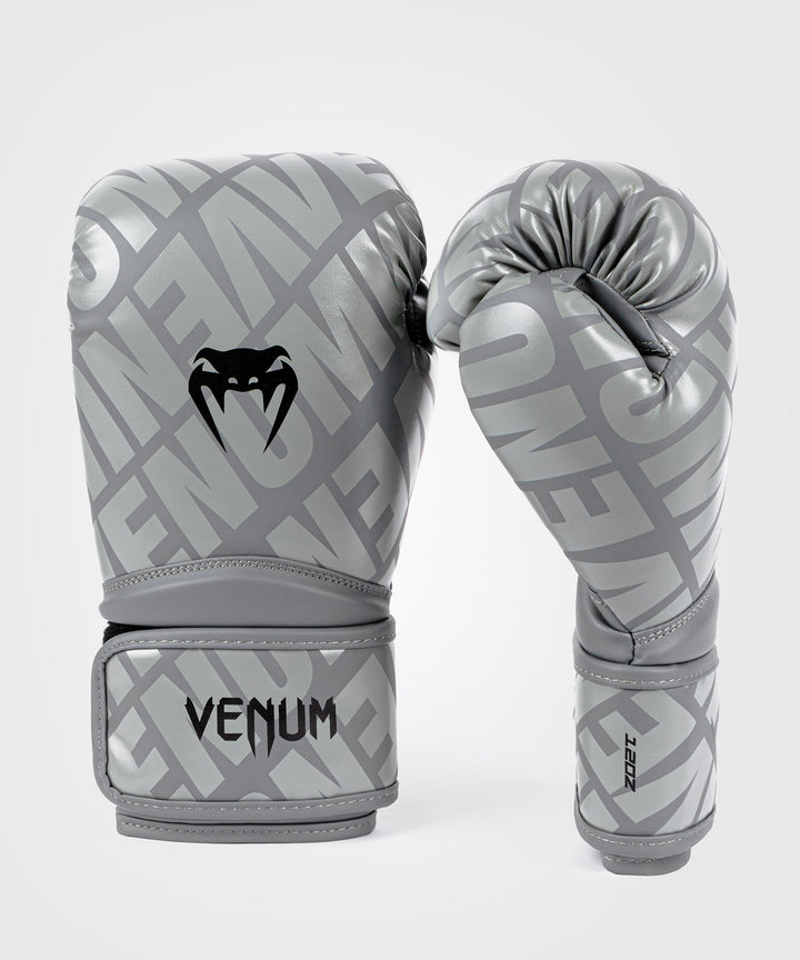 Venum Contender 1.5 XT bokso pirštinės - Grey/Black