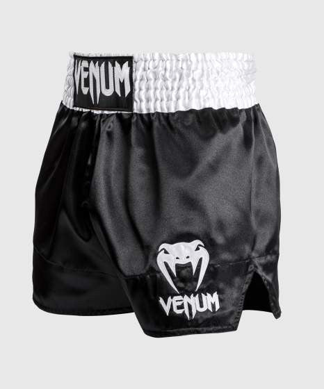 Venum Classic Muay Thaï šortai -  Black/White