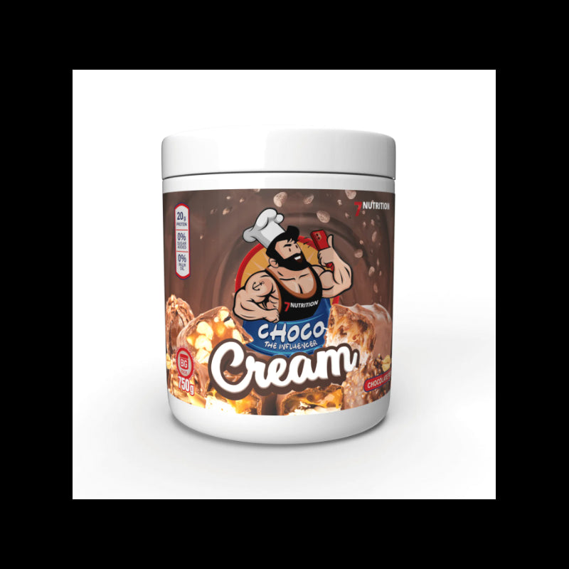 7 Nutrition Cream 750 g šokoladinis žemės riešutų baltyminis užtepas
