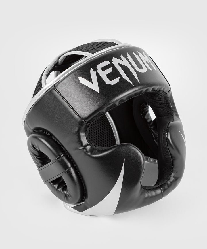 Venum Challenger šalmas - Black / silver  - Dydis universalus