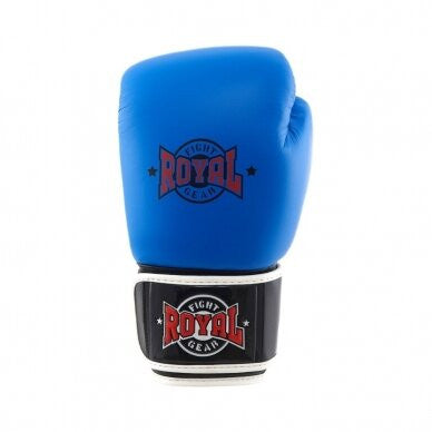 Bokso pirštinės "Royal" TWS, Oda blue