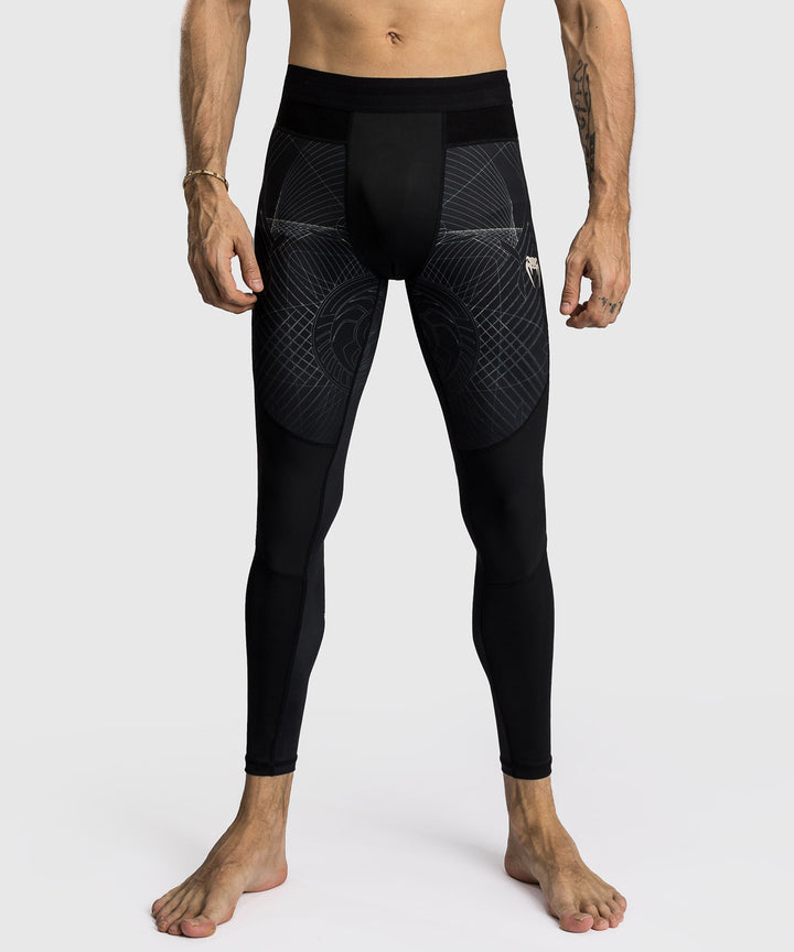 Venum G-Fit Air Men's Spats - Deep Black/Desert Sand
