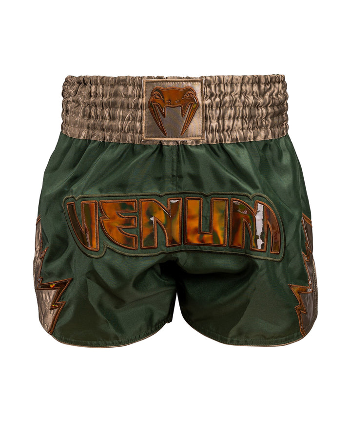 Venum Inferno Muay Thai šortai - Khaki/Bronze