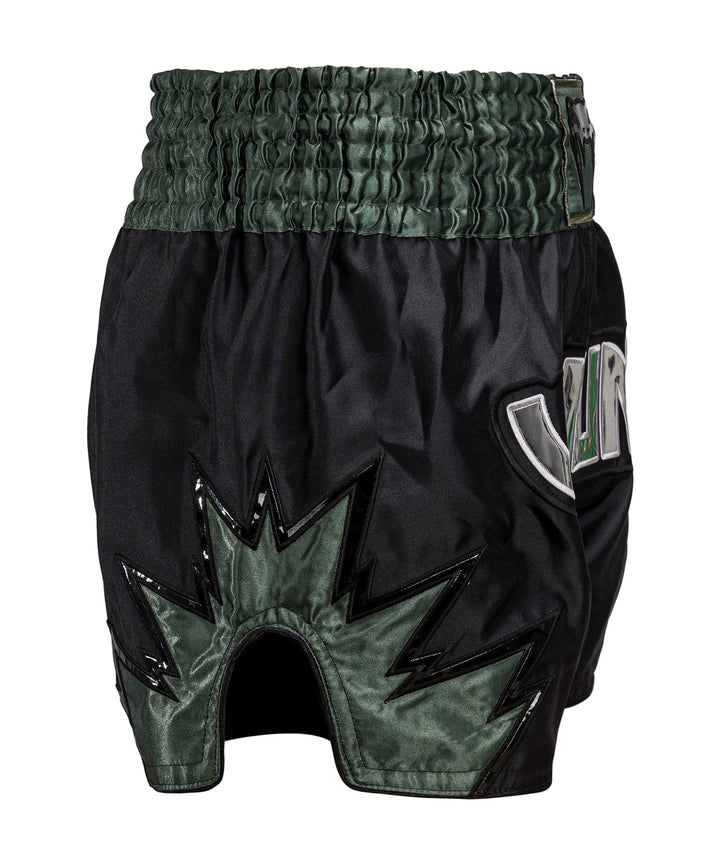 Venum Inferno Muay Thai šortai - Deep Black/Khaki