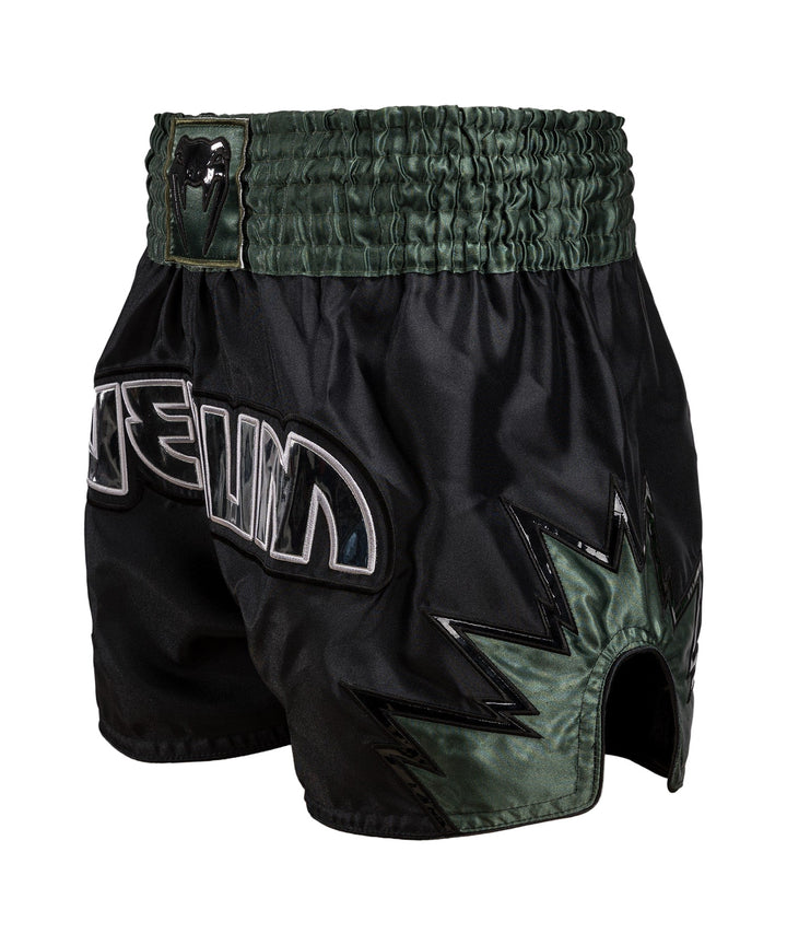 Venum Inferno Muay Thai šortai - Deep Black/Khaki