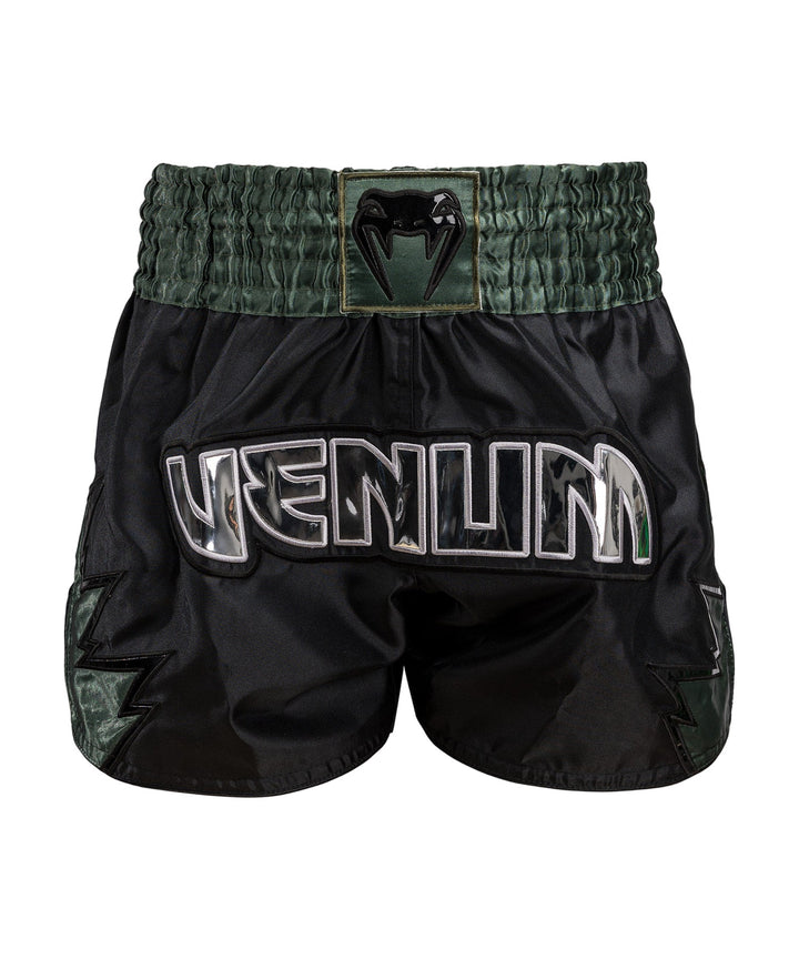Venum Inferno Muay Thai šortai - Deep Black/Khaki