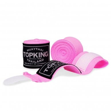"Top King" elastiniai bintai - Pink (4.5M)