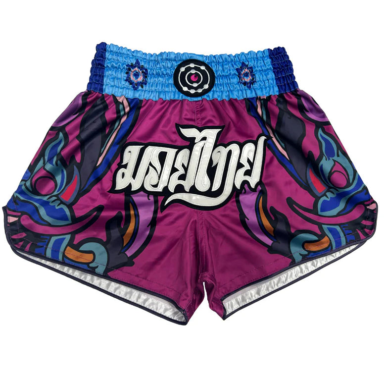 MUAY THAI ŠORTAI OCEAN DARK PURPLE