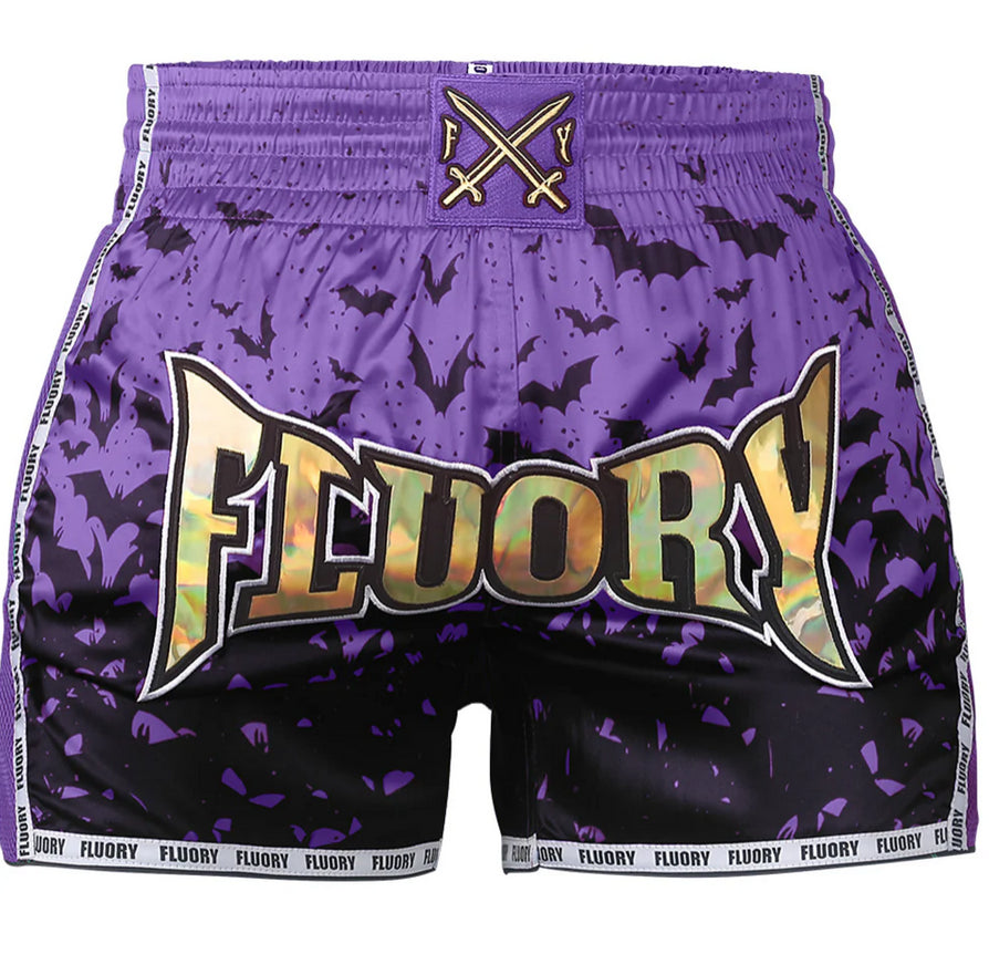"FLUORY" BAT MUAY THAI ŠORTAI PURPLE