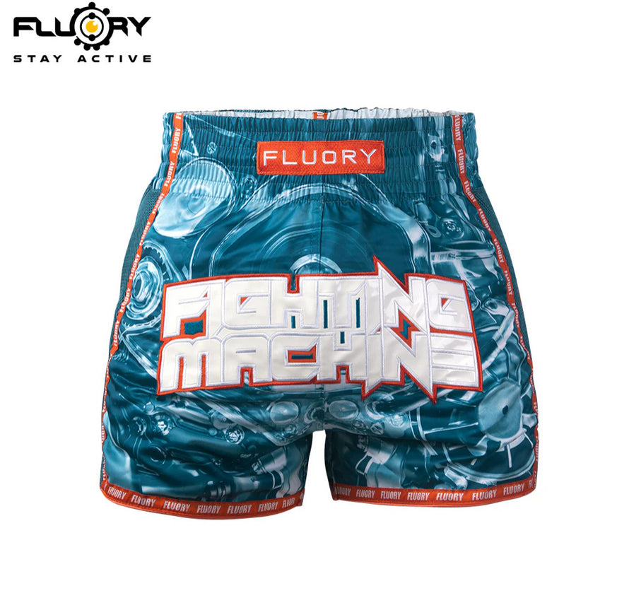 MUAY THAI ŠORTAI BLUE/WHITE