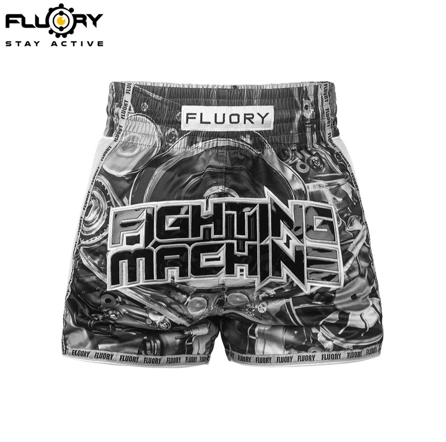 MUAY THAI ŠORTAI FIGHTING MACHINE BLACK