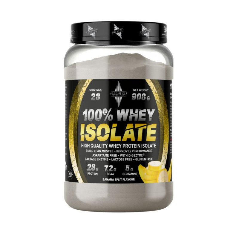 Azgard 100% CFM Whey Isolate 908 g Baltymų Izoliatas, Lactose Free