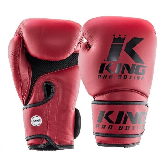 "King" bokso pirštinės Star Mesh 3 - Red