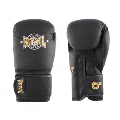 "Royal" bokso pirštinės Carbon - Black