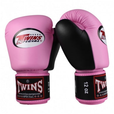 "Twins" bokso pirštinės BGVL3 - Pink/Black