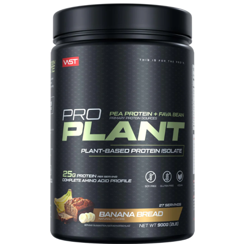 VAST PRO PLANT Planted-Based Protein isolate 900 g augalinės kilmės baltymai