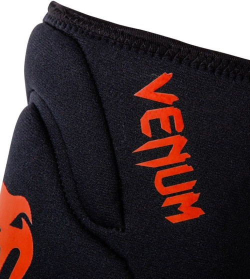 Venum Kontact Lycra - Gelinės Kelių Apsaugos - Juoda/Raudona