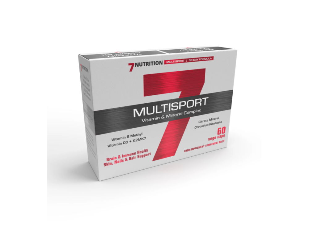 7 Nutrition Multisport 60 kaps. multivitaminai