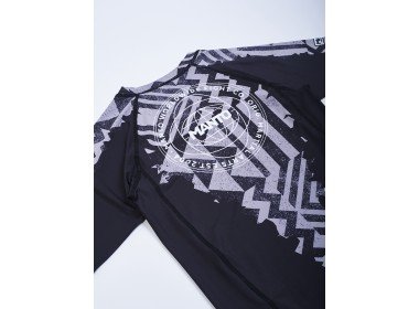 MANTO rashguard FRAGMENTS black/gray