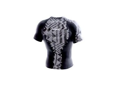 MANTO rashguard FRAGMENTS black/gray