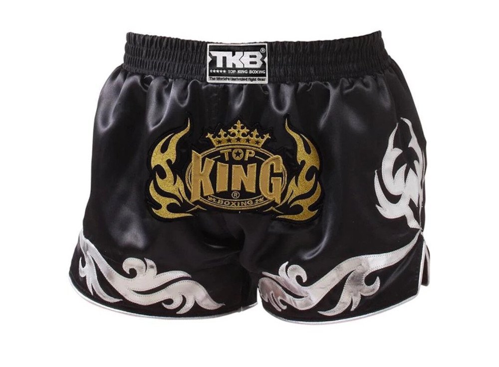 "Top King" K1 / Thai šortai Retro - Black