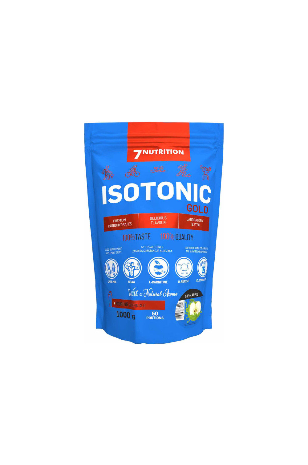 7 Nutrition Isotonic 1000 g milteliai izotoniniam gėrimui