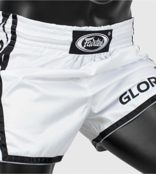 "Fairtex" Bokso šortai Fairtex x Glory - White