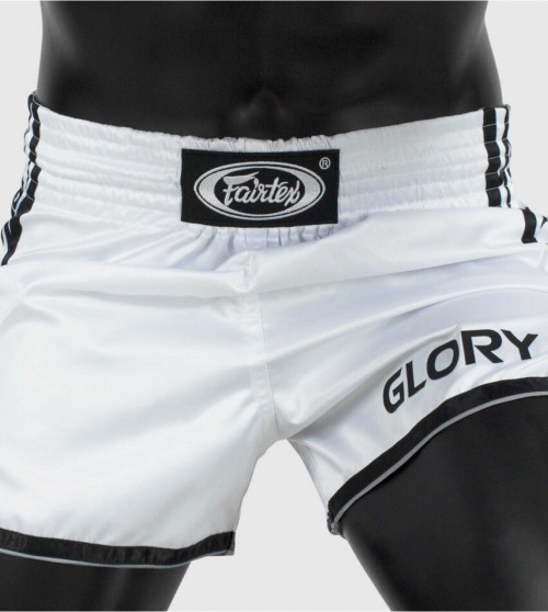 "Fairtex" Bokso šortai Fairtex x Glory - White