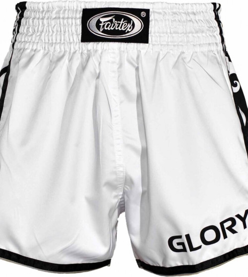 "Fairtex" Bokso šortai Fairtex x Glory - White