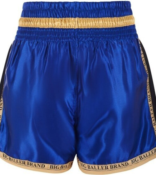 "BBB" šortai Muay Thai / Kickboxing trunks - Mesh - blue