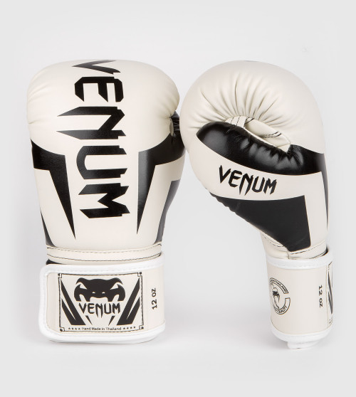 Venum Elite Bokso pirštinės White/Black