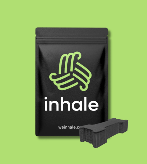 INHALE Premium nosies juostelės - Juoda Spalva