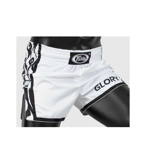 "Fairtex" Bokso šortai Fairtex x Glory - White