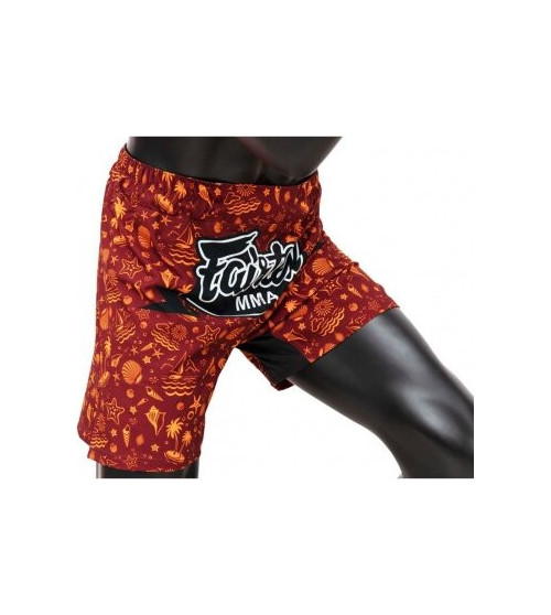 "Fairtex" universalūs šortai kovoms Breeze - Red