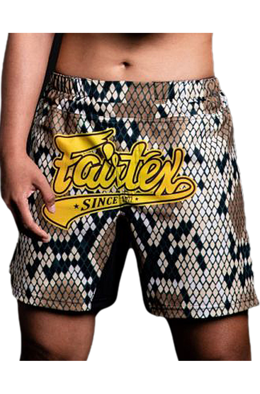 "Fairtex" universalūs šortai kovoms Python - Brown