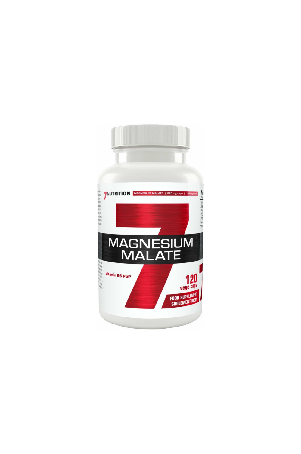 7 Nutrition Magnesium Malate 120 kaps.