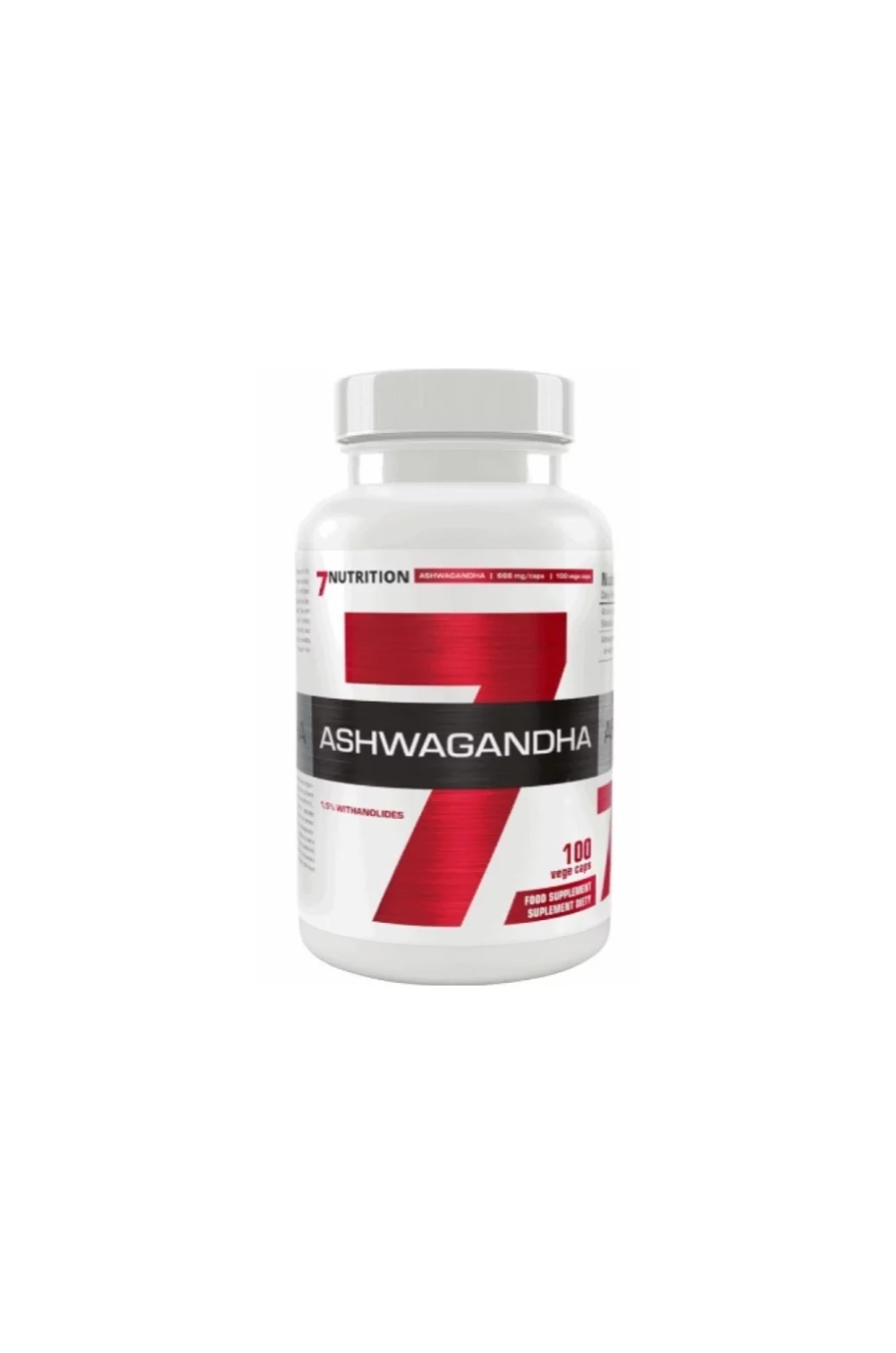 7 Nutrition Ashwagandha 666 mg 100 kaps.