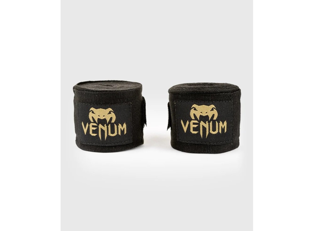 Venum Kontact Bokso Bintai - 4.5m - Black/Gold