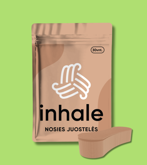 INHALE nosies juostelės - kūno spalvos