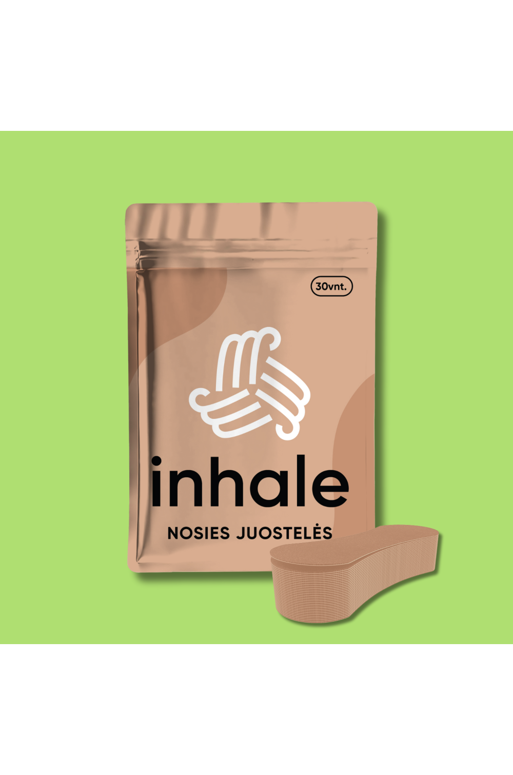 INHALE nosies juostelės - kūno spalvos