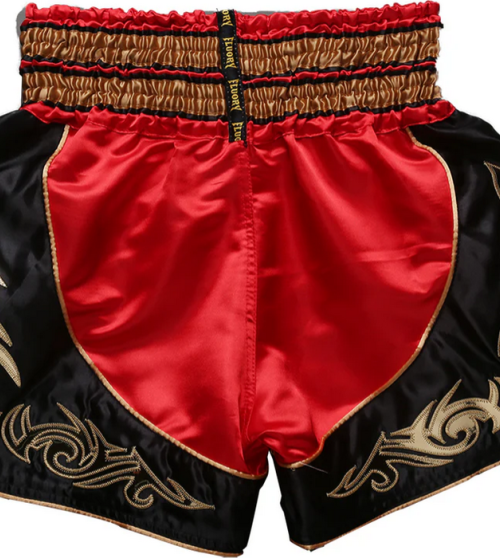 "FLUORY"  MUAY THAI ŠORTAI RED