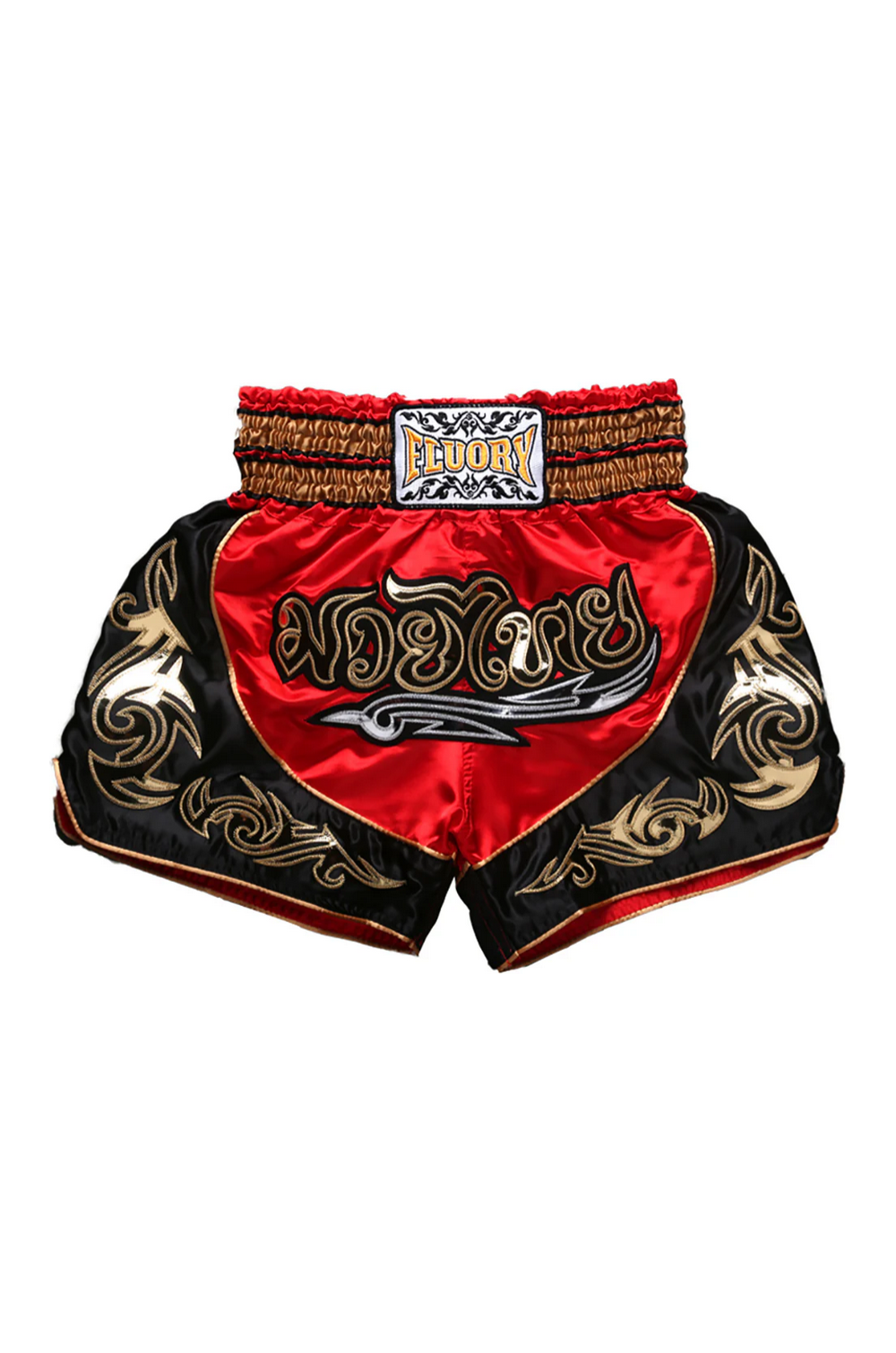 "FLUORY"  MUAY THAI ŠORTAI RED