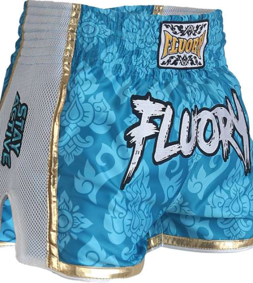 "FLUORY"  MUAY THAI ŠORTAI BLUE