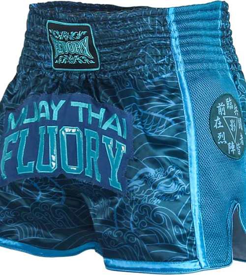 "FLUORY"  MUAY THAI ŠORTAI BLUE