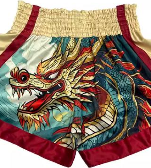 "FLUORY"  FADE MUAY THAI ŠORTAI DRAGON