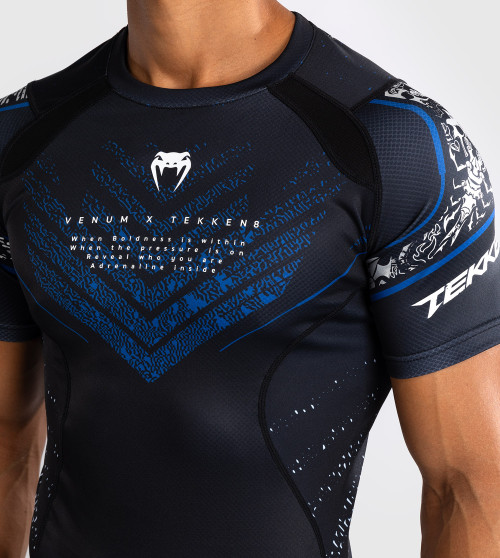 Venum x TEKKEN 8 - Paul Phoenix Rashguard - Black/Blue